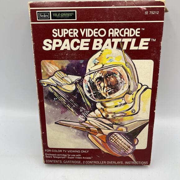 Space Battle - Intellivision CIB - Tested and Working! - Picture 2 of 11